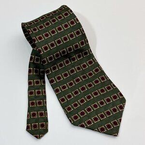 Silk Tie, NEO Bill Blass, Geometric Pattern